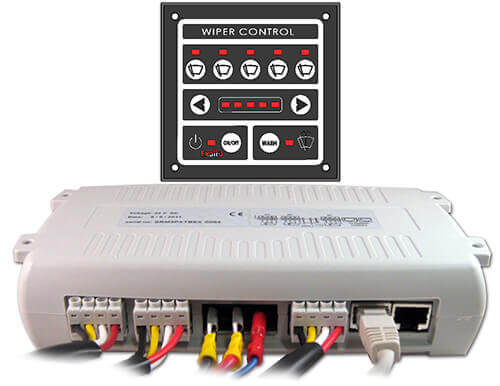 5-WIPER CONTROL PANEL, 12/24VDC