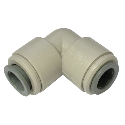 90-DEGREE ELBOW, 3/8"OD QUICK CONNECT
