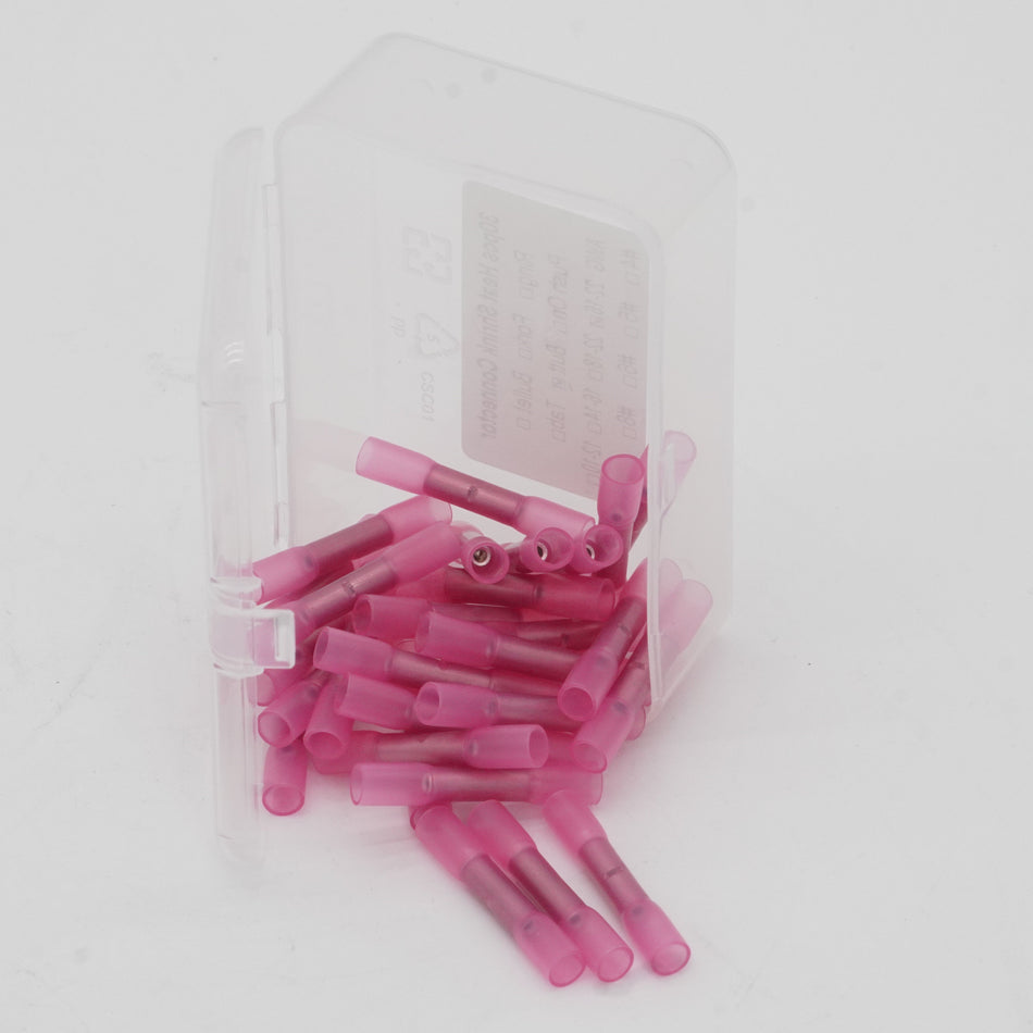 HDPE Heat Shrink Butt Connector 22-16 AWG 30 Pack