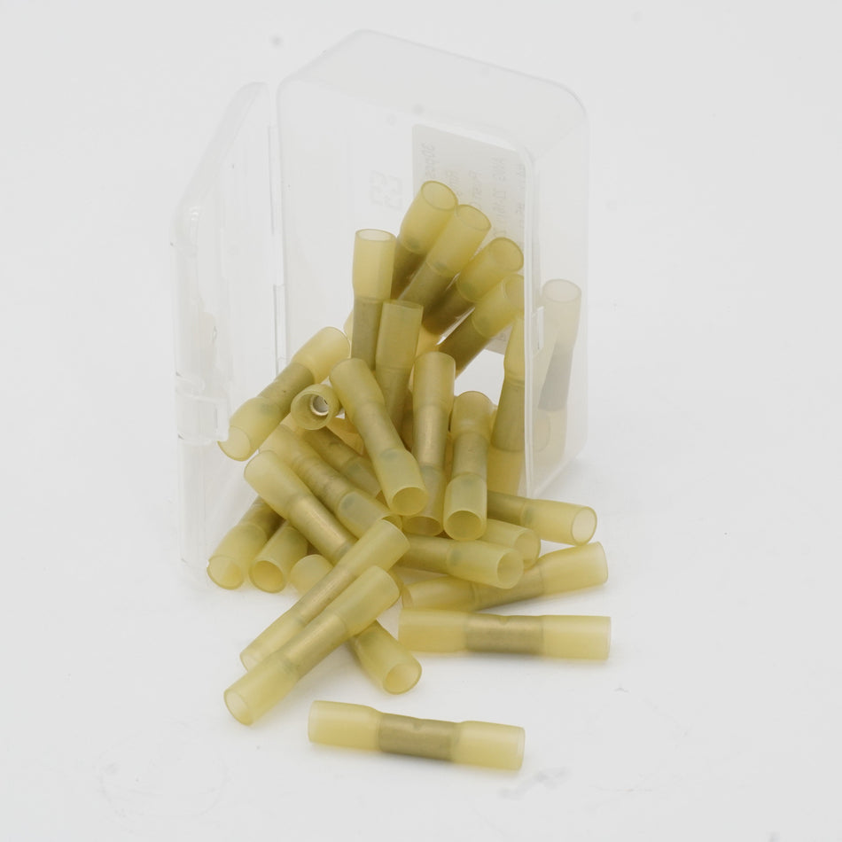 HDPE Heat Shrink Butt Connector 12-10 AWG 30 Pack