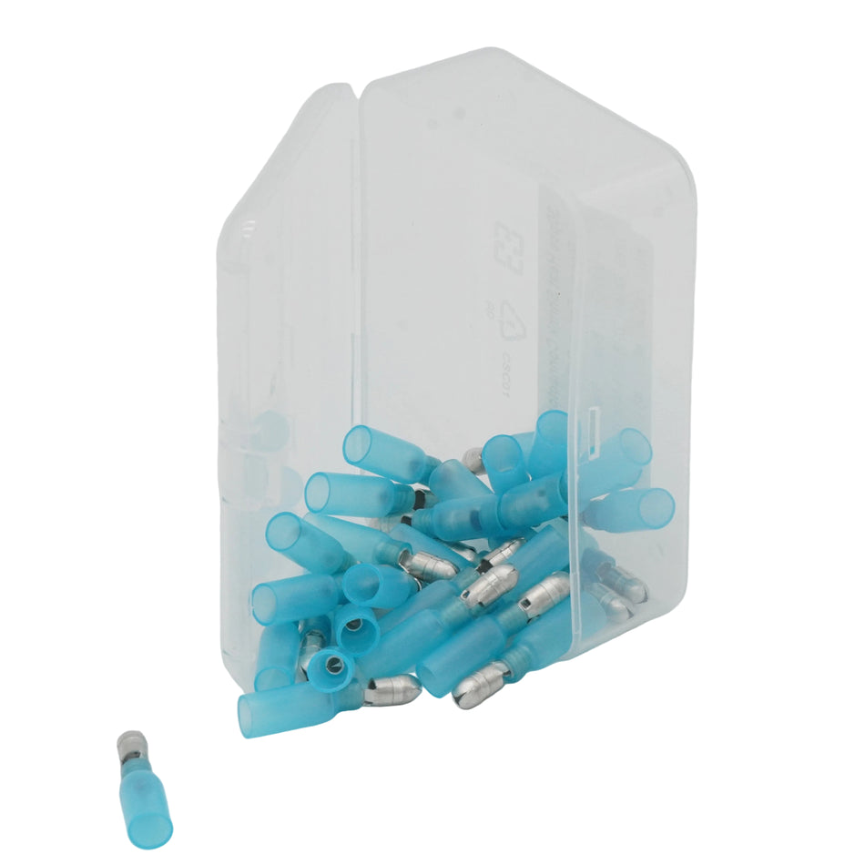 HDPE Heat Shrink Bullet Terminal 16-14 AWG 30 Pack