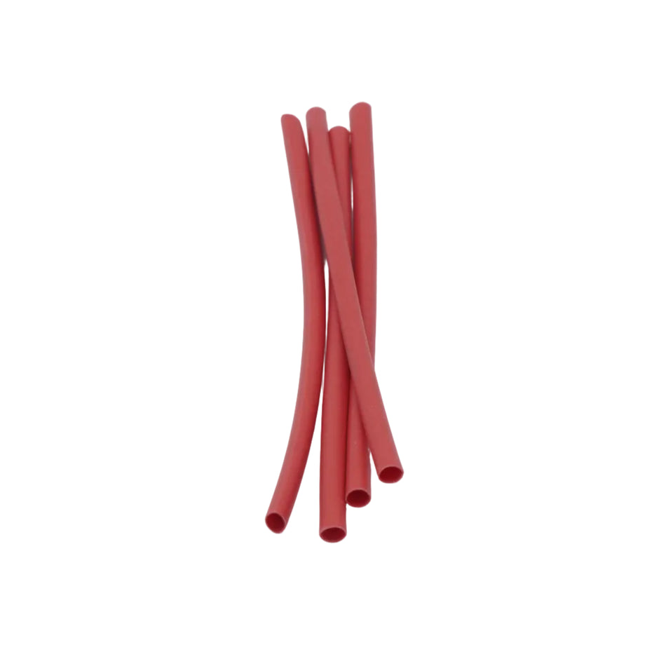 HD Heat Shrink Tubing w/ Adhesive, Red, 6" L, 4 Pack, 3:1, 20 14 AWG