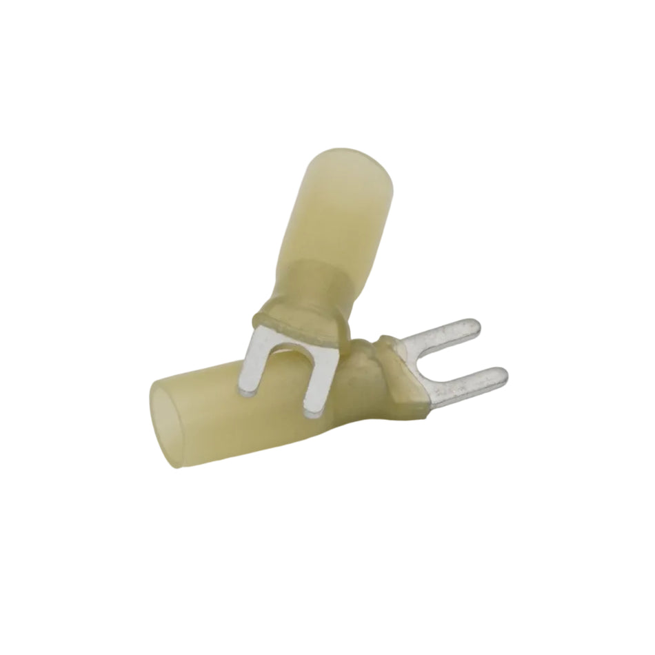 HDPE Heat Shrink Fork Terminal #4 12 10 AWG 30 Pack