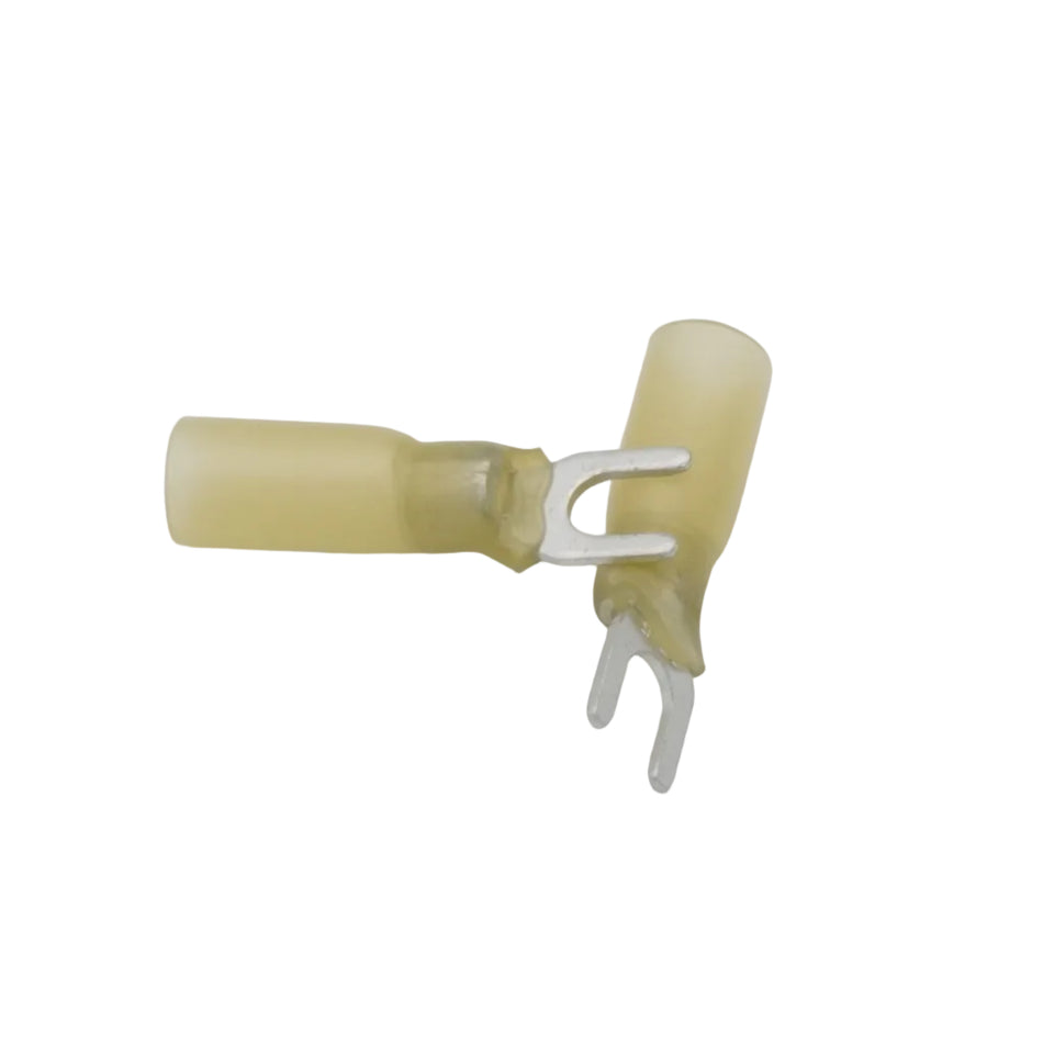 HDPE Heat Shrink Fork Terminal #5 12 10 AWG 30 Pack
