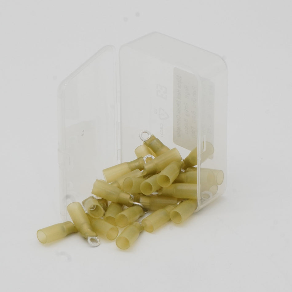 HDPE Heat Shrink Ring Terminal #4 12 10 AWG 30 Pack