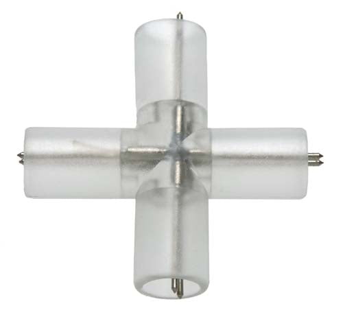 4-WAY CONNECTOR FOR 3/8" ROPE LIGHT