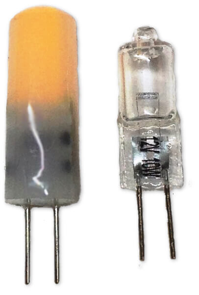 "BULLET" G4 LED BULB, WARM WHITE, 10-30VDC