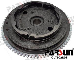 FLYWHELL ASSY BW/FW MODELS CARBURATION