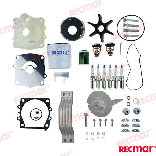 YAMAHA OUTBOARD MAINTENANCE SERVICE KIT COMPLETE F200C (2006-12)