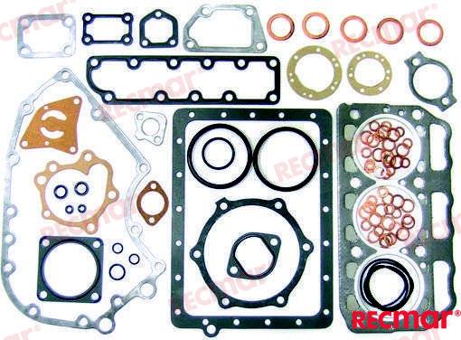 YANMAR 3GM 3GM30F OVERHAUL REBUILD GASKET KIT 728374-92605 728374-92600