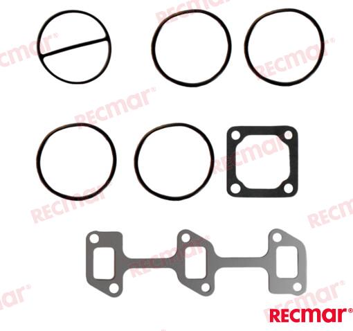 COOLER GASKET KIT YANMAR HEAT EXCHANGER SERVICE PART 3JH REC3JHWC