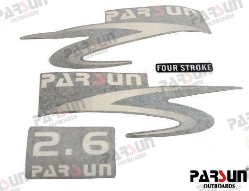 TOP COWLING STICKER FOR 2.6HP