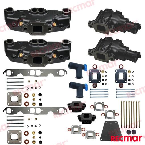 EXHAUST KIT MCM 2002+ GM305/350/377 V8 D MARV8 4K