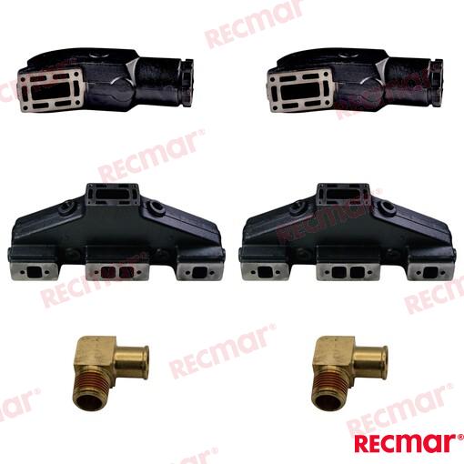 EXHAUST KIT VOLVO 1993  GM305/350 V8 MARV8 9K