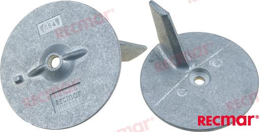 ALUMINIUM ANODE REC664 45371 01AL