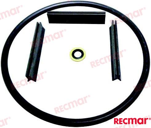 VOLVO PENTA AD KAMD TAMD HEAT EXCHANGER GASKET KIT