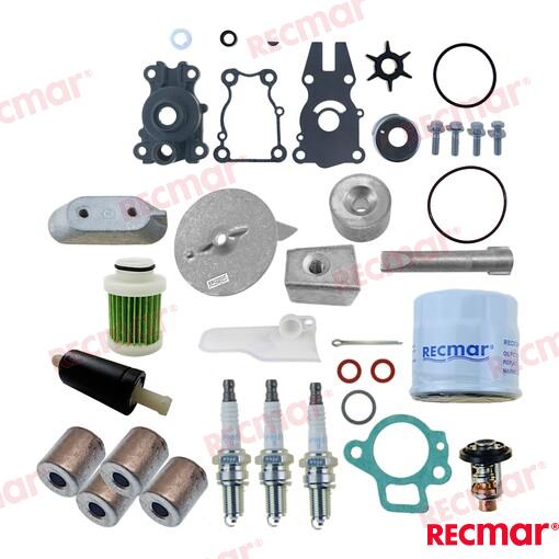 YAMAHA 30HP 40HP F30B (2009+) F40F (2009+) MAINTENANCE SERVICE KIT