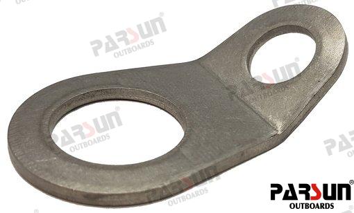PLATE, TWO HOLE