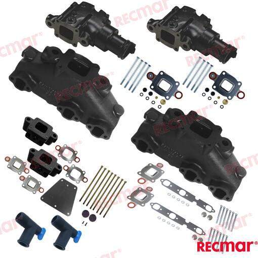 EXHAUST KIT MCM 2002+ GM 262 V6 DRY MARV6 4K