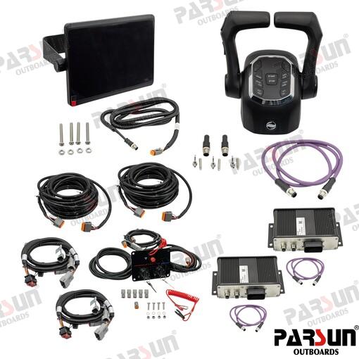 DUAL ENGINE CONTROL DISPLAY SYSTEM COMPO