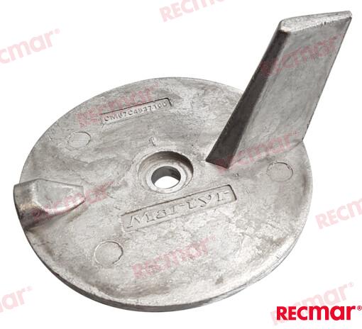 ALUMINIUM ANODE REC67C 45371 00AL