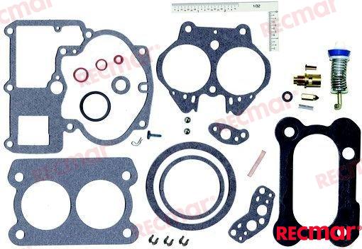 Rochester 1705132 2-Barrel Marine Carburetor Rebuild Kit 1397-6367A1