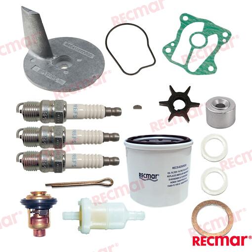 HONDA OUTBOARD MAINTENANCE SERVICE KIT COMPLETE BF25D BF30D