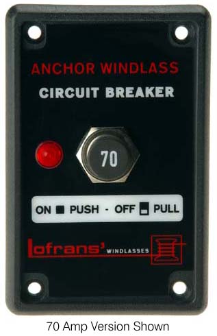 125 AMP THERMAL CIRCUIT BREAKER AND PANEL