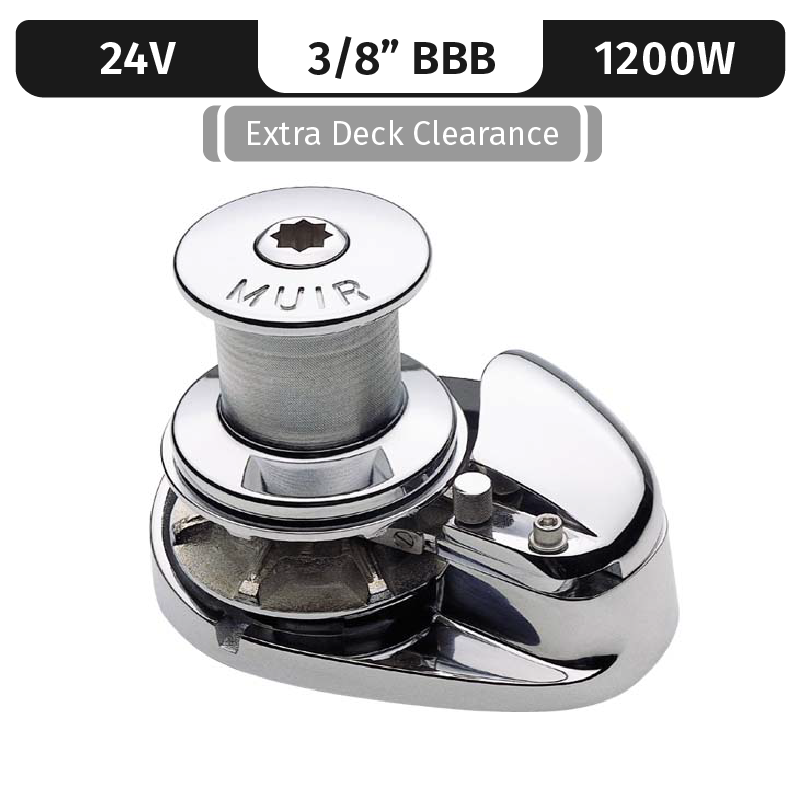 STORM VRC1250, STAINLESS STEEL, 24V,1200W