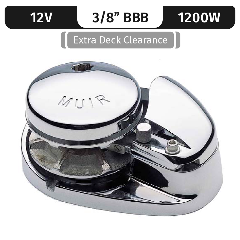 STORM VR1250, STAINLESS STEEL, 12V, 1200W