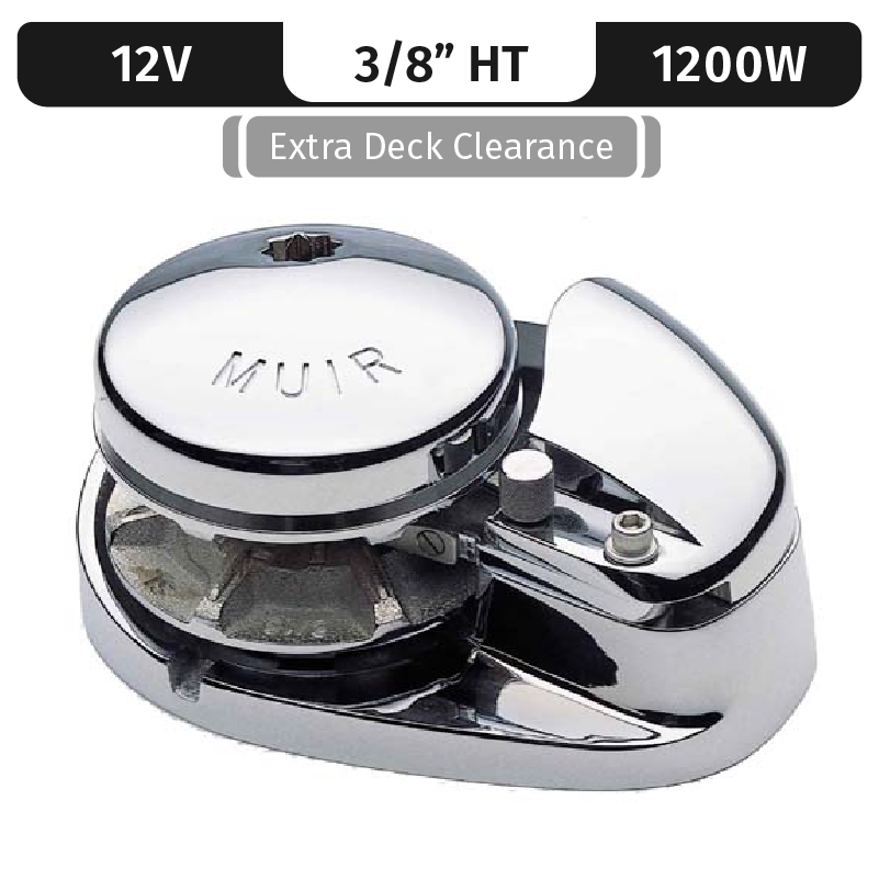 STORM VR1250, STAINLESS STEEL, 12V, 1200W