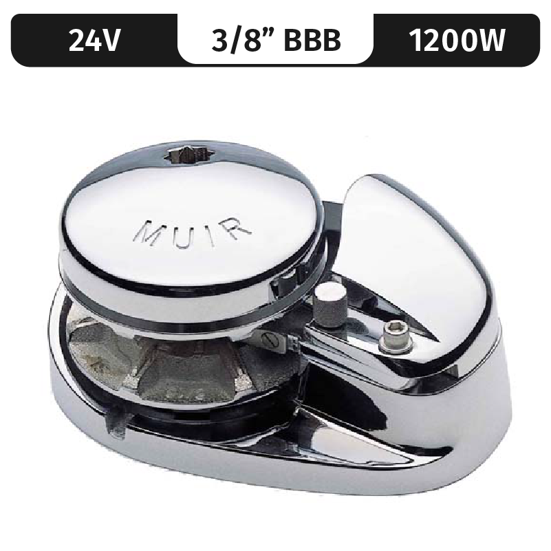 STORM 1250, STAINLESS STEEL, 24V, 1200W