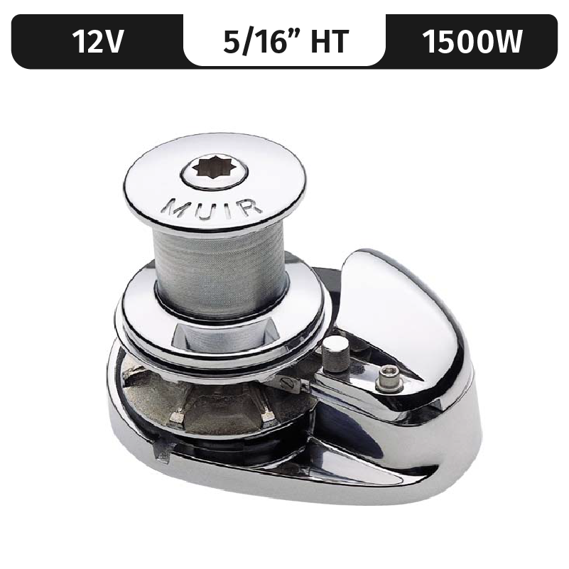 STORM 2200, STAINLESS STEEL, 12V, 1500W