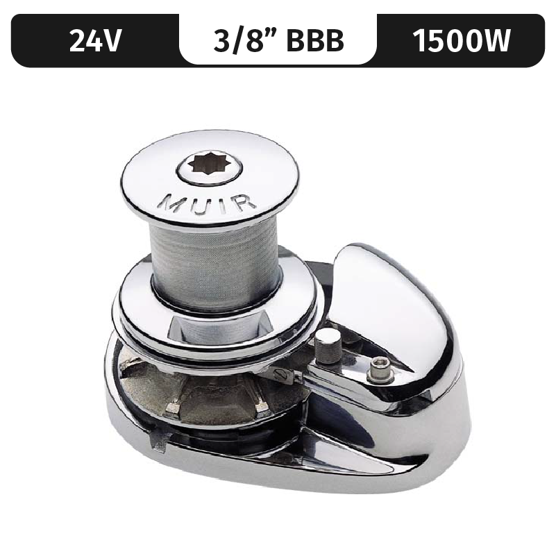 STORM 2200, STAINLESS STEEL, 24V, 1500W