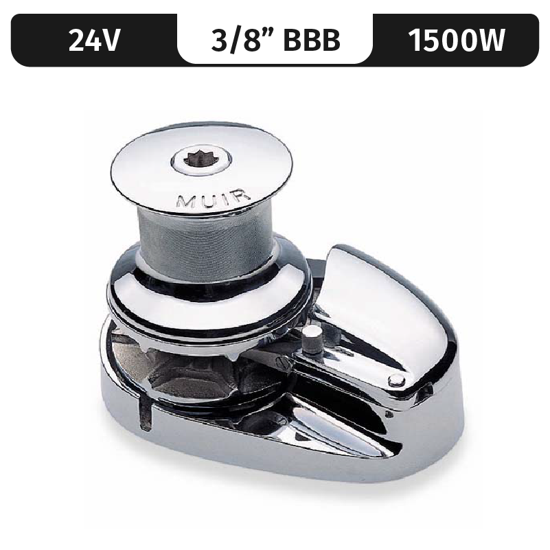 STORM VRC2500, STAINLESS STEEL, 24V, 1500W