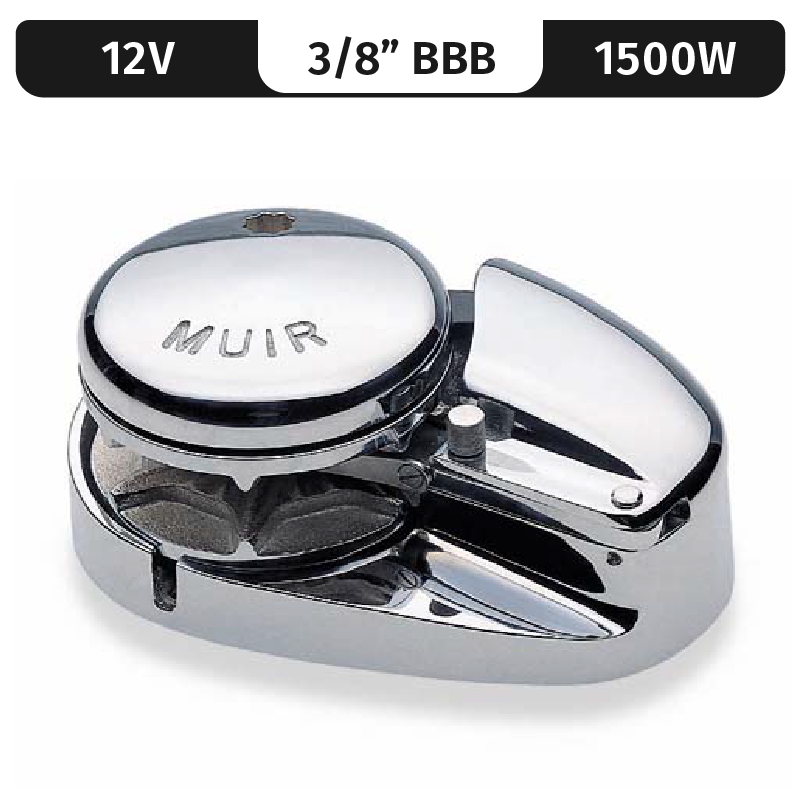 STORM VR2500, STAINLESS STEEL, 12V, 1500W