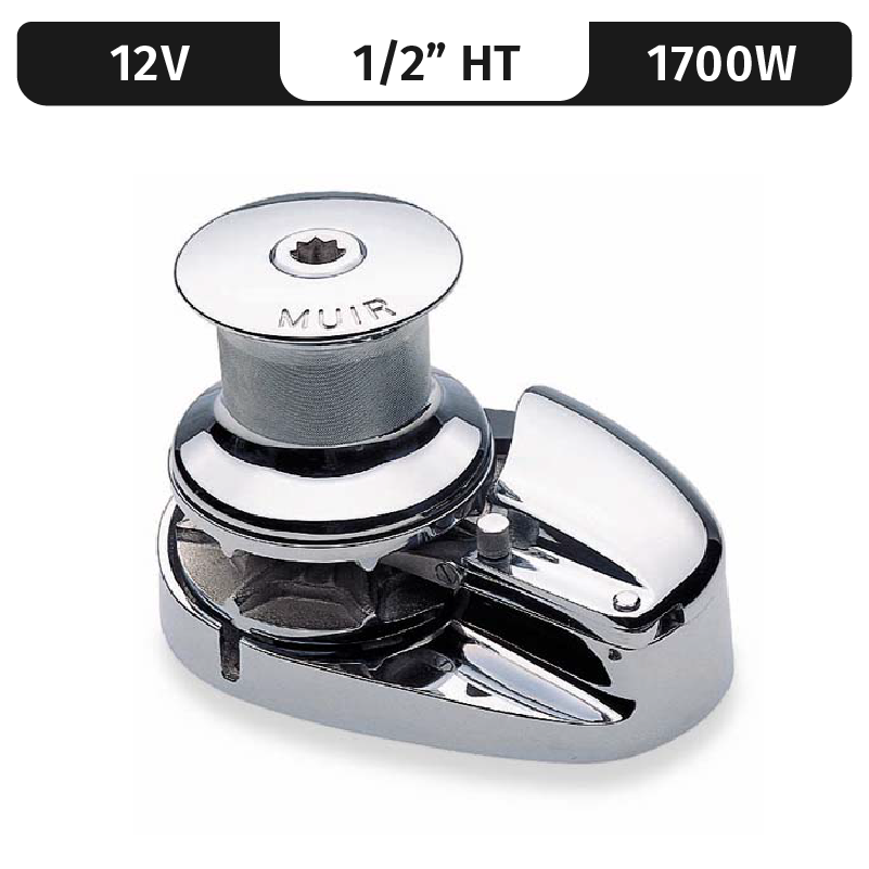 STORM VRC3500, STAINLESS STEEL, 12V, 1700W