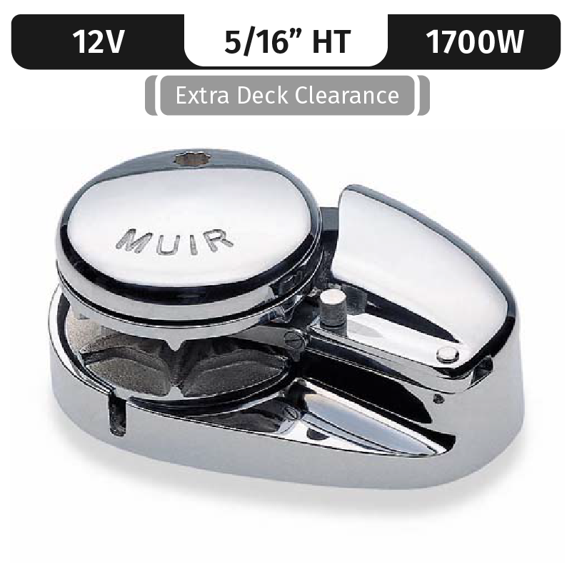 STORM VR3500, STAINLESS STEEL, 12V, 1700W