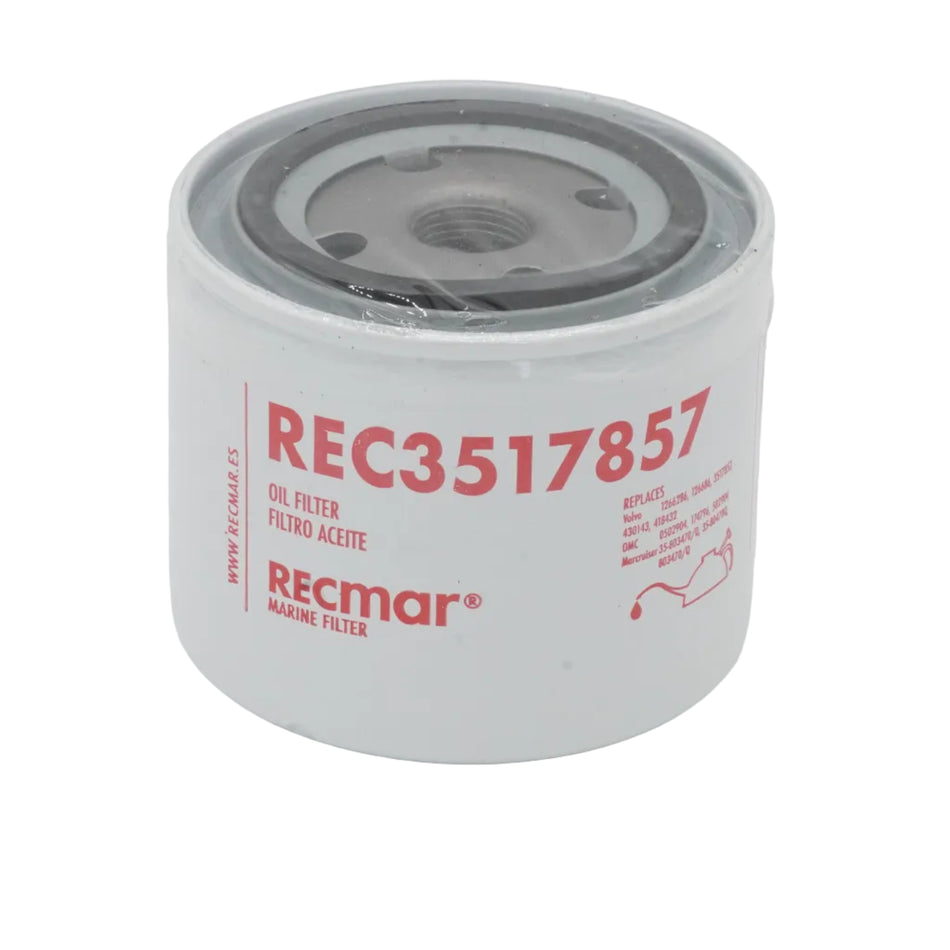 OIL FILTER 4 CYL STERNDRIVE VOLVO MERCRUISER 3517857 35-803470Q REC3517857