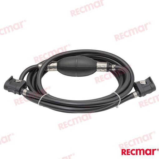 PRIMER BULB AND FUEL LINE 1/4" FOR YAMAHA |  REC6Y1-24306-56