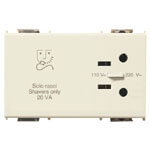 8000 SERIES SHAVER SOCKET, 230V SUPPLY-120V OUTPUT