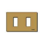 8000 SERIES SQUARE COVER PLATE, BRONZE