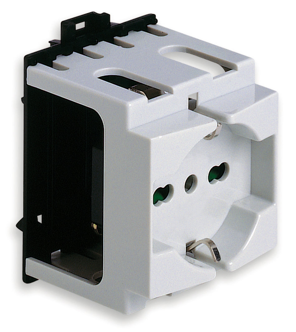 8000: UNIVERSAL SICURY OUTLET FOR DIN RAIL,
