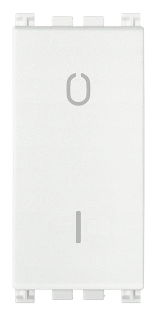 ARKE WHITE: 1-WAY SWITCH, 2P, 16AX, 250V,