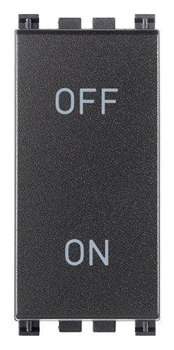 ARKE: 2P 20AX 1-WAY SWITCH GREY Ð