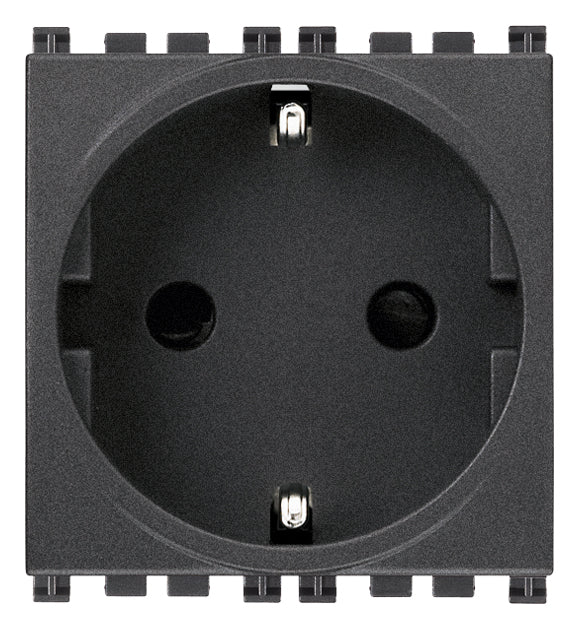 ARKE 2P+E 16A, GERMAN SICURY OUTLET, 2 MODULES