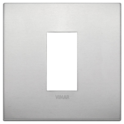 ARKE: COVER PLATE 1 MODULE, ALUMINUM METAL,