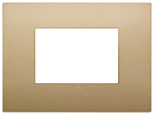 ARKE SQUARE COVER PLATE, MATTE GOLD