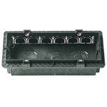 6-MODULE FLUSH MOUNTING BOX FOR MASONRY WALLS