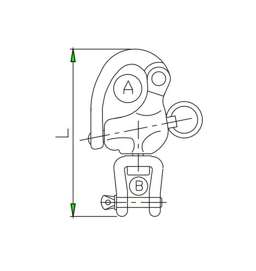 3 7/16 " JAW SWIVEL SNAP  SHACKLE 316 STAINLESS STEEL  2425-0116